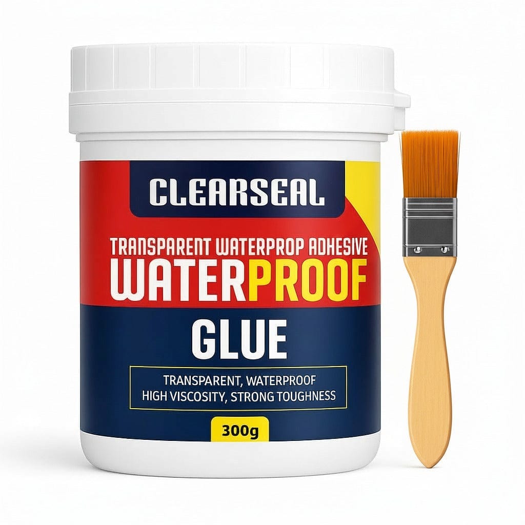 Buy 1 Get 1 FREE – Transparent Waterproof Glue + Free Brush!🔥