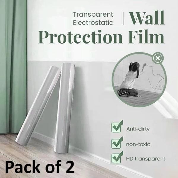 Buy 1 Get 1 Free-Transparent Electrostatic Wall Protection Film