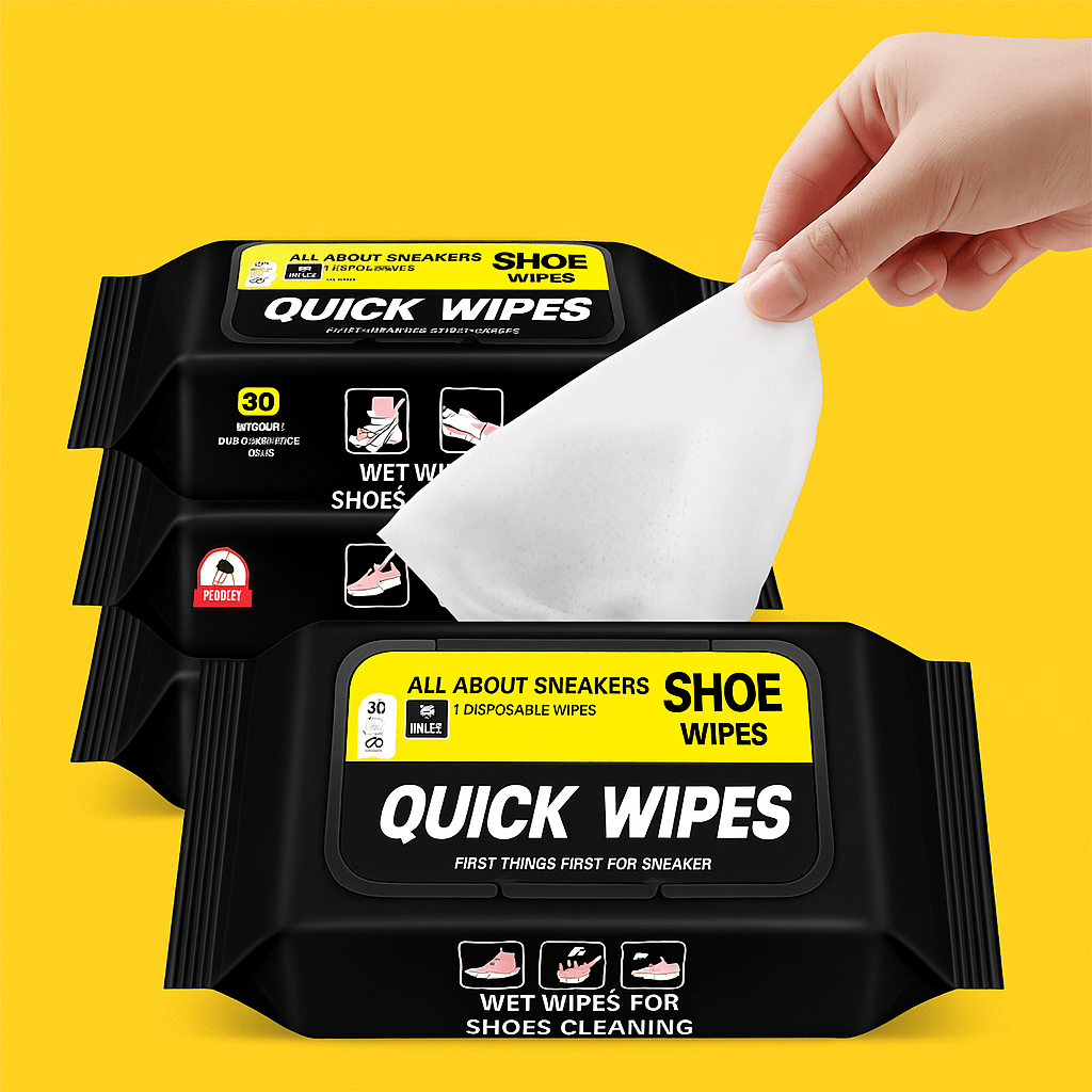 Shoe Cleaner Wipes –Pack of 80 Wipes
